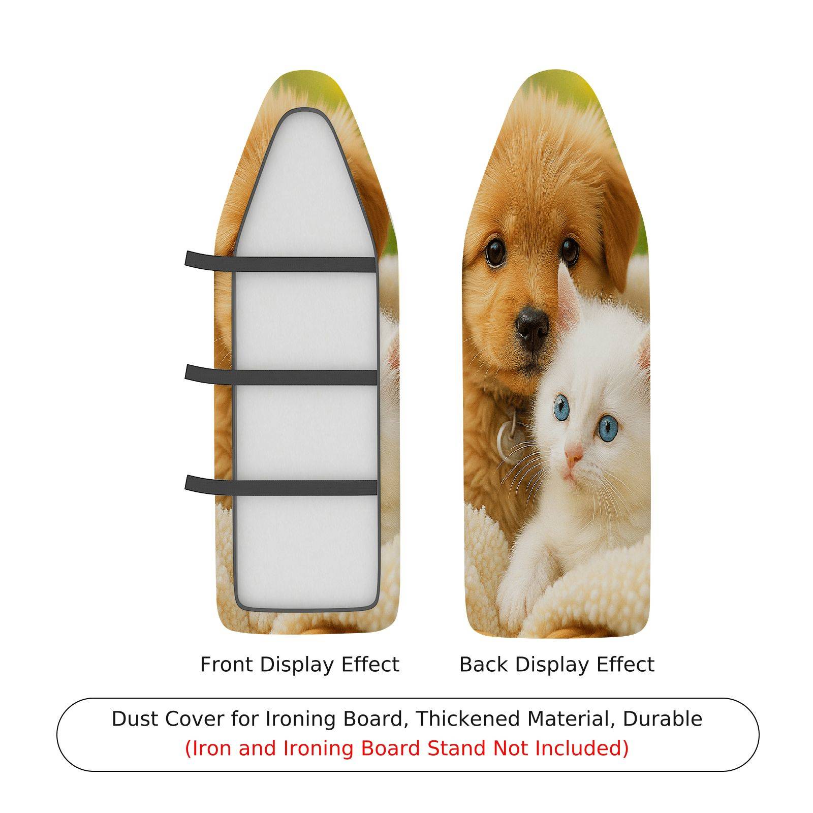 1-Piece Pet Dog Cat Cute  Ironing Board Cover, Universal Size, Without Board