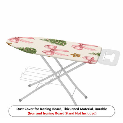 1-Piece Christmas Bow Tree Star  Ironing Board Cover, Universal Size, Without Board