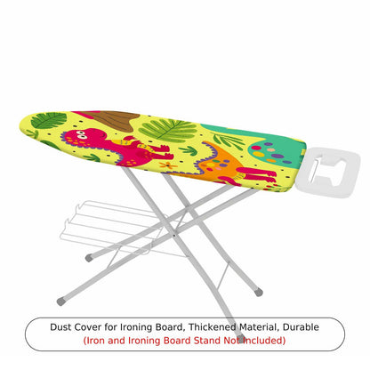 1-Piece Dinosaur Jungle Fun  Ironing Board Cover, Universal Size, Without Board