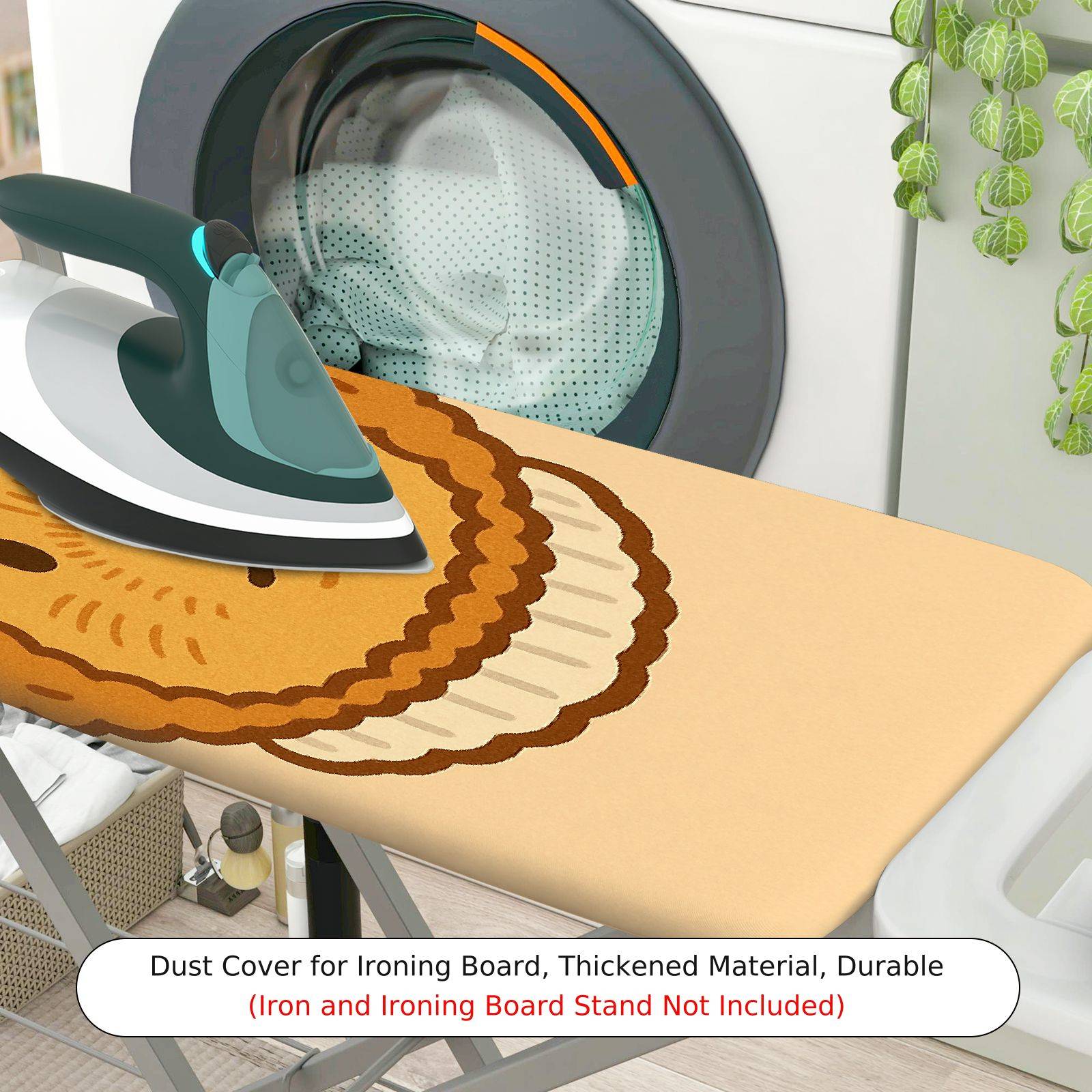 1-Piece Bear Cute Animal  Ironing Board Cover, Universal Size, Without Board