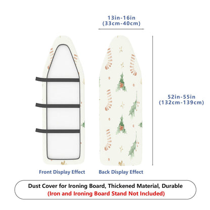 1-Piece Christmas Holiday Festive  Ironing Board Cover, Universal Size, Without Board