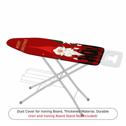 1-Piece Merry Christmas Santa Claus Red  Ironing Board Cover, Universal Size, Without Board