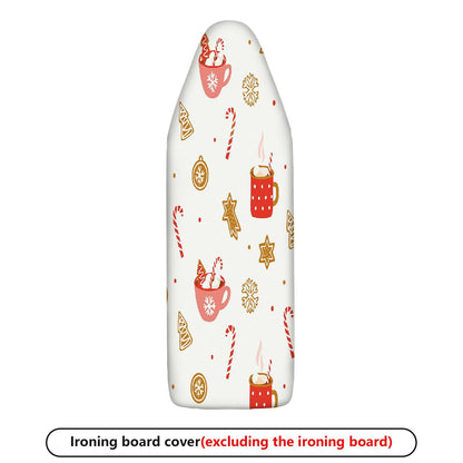 1-Piece Christmas Candy Mug Star  Ironing Board Cover, Universal Size, Without Board