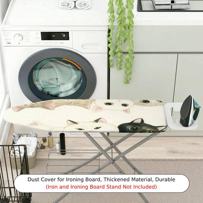1-Piece Cat Cute Animal  Ironing Board Cover, Universal Size, Without Board