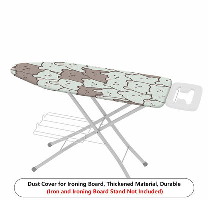 1-Piece Bear  Pattern Cute  Ironing Board Cover, Universal Size, Without Board