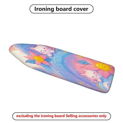 1-Piece Cute Floral Star  Ironing Board Cover, Universal Size, Without Board