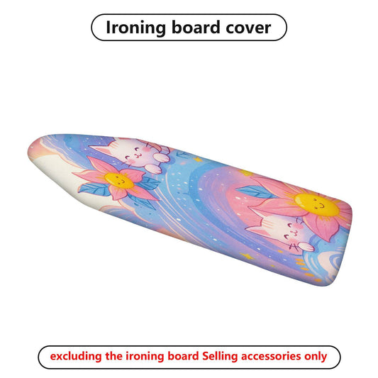 1-Piece Cute Floral Star  Ironing Board Cover, Universal Size, Without Board