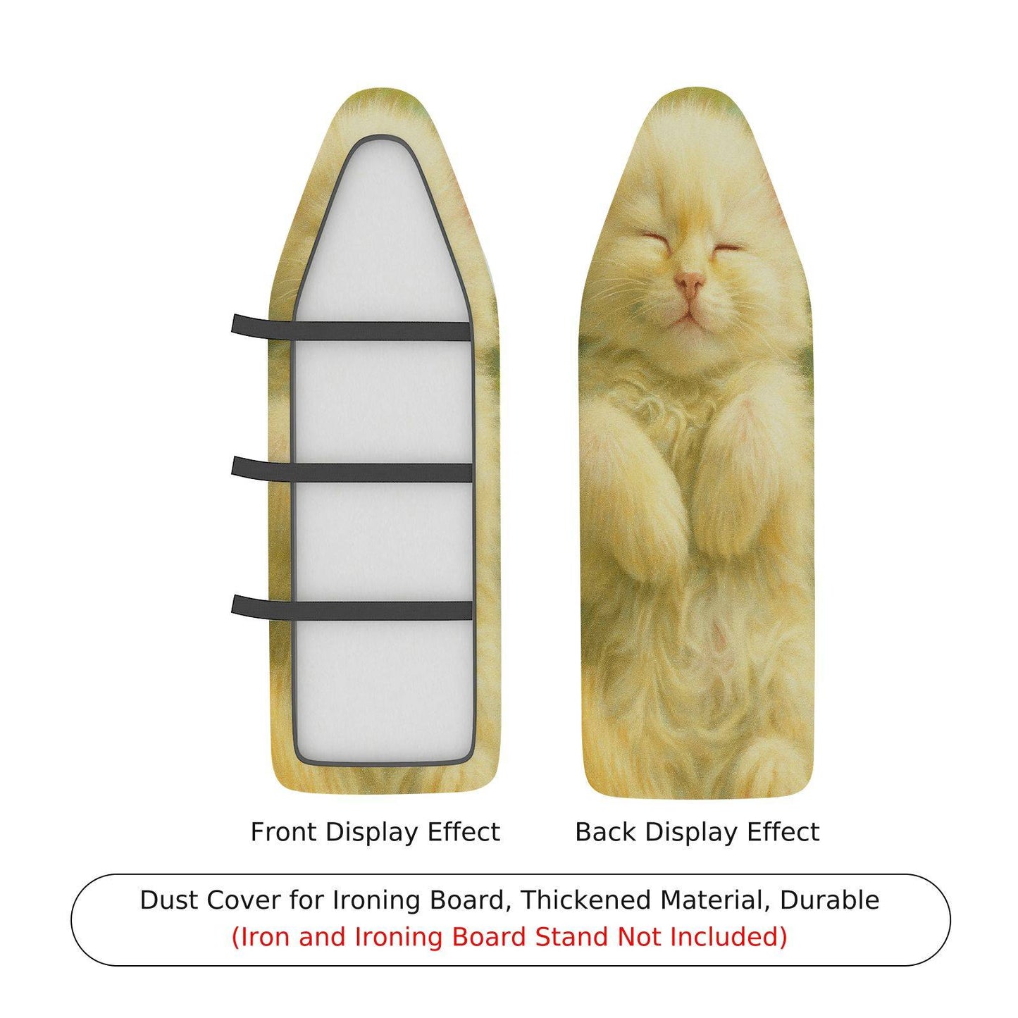 1-Piece Abstract Artistic Floral  Ironing Board Cover, Universal Size, Without Board