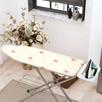 1-Piece Pink Bowknot Pattern Cute  Ironing Board Cover, Universal Size, Without Board