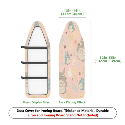 1-Piece Cute  Animals Pink  Ironing Board Cover, Universal Size, Without Board