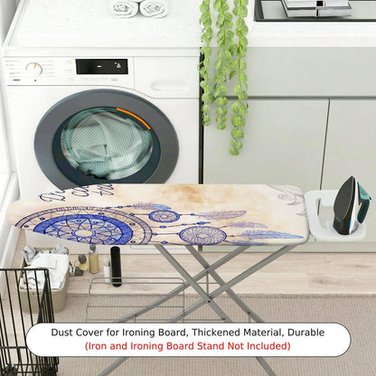 1-Piece Feather Dreamcatcher Beige  Ironing Board Cover, Universal Size, Without Board