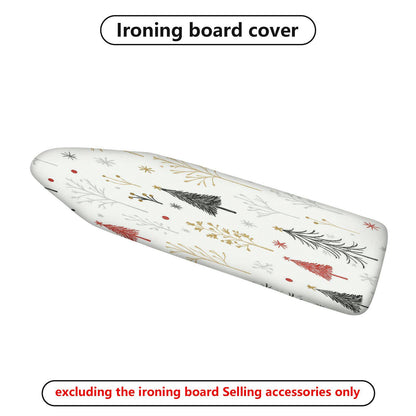 1-Piece Christmas Tree Snowflake Holiday  Ironing Board Cover, Universal Size, Without Board