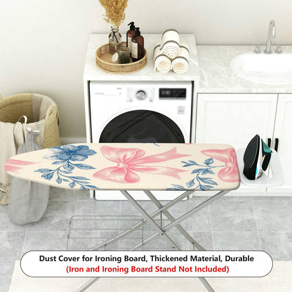 1-Piece Floral Bow Pattern Cute  Ironing Board Cover, Universal Size, Without Board