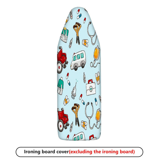 1-Piece Medical  Fun  Ironing Board Cover, Universal Size, Without Board