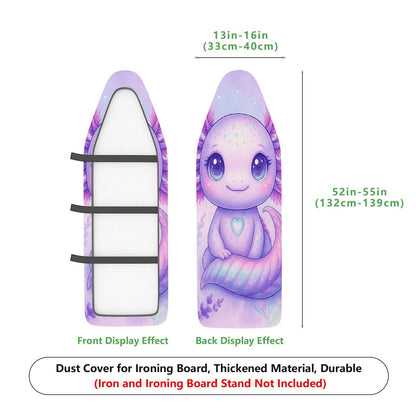 1-Piece Purple Cute  Ironing Board Cover, Universal Size, Without Board