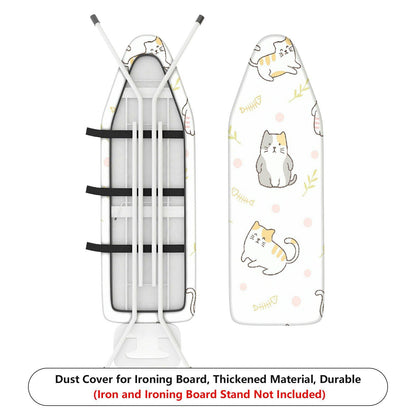 1-Piece Cat Pattern Cute Animal Design Decorative  Ironing Board Cover, Universal Size, Without Board