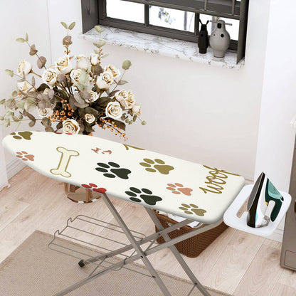 1-Piece Paw Bone Cute  Ironing Board Cover, Universal Size, Without Board