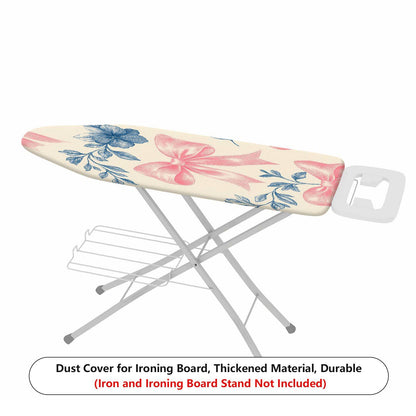 1-Piece Floral Bow Pattern Cute  Ironing Board Cover, Universal Size, Without Board