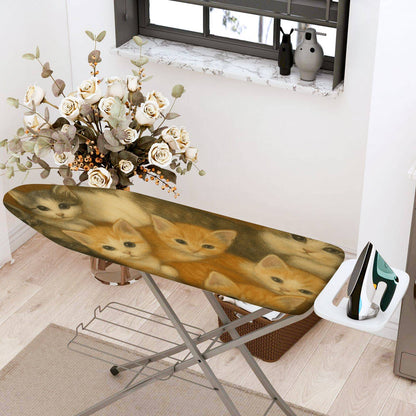 1-Piece Cat Cute Cozy  Ironing Board Cover, Universal Size, Without Board