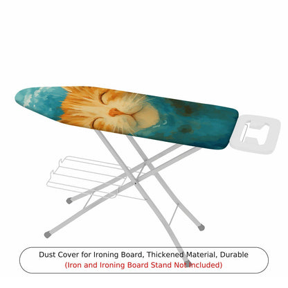 1-Piece Cat Pattern Cute Art  Ironing Board Cover, Universal Size, Without Board