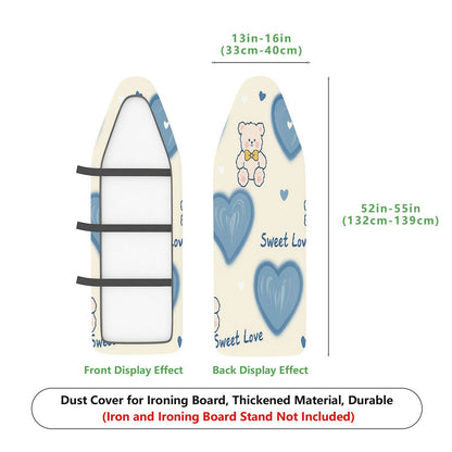 1-Piece Sweet Love Heart Cute  Ironing Board Cover, Universal Size, Without Board