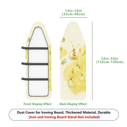 1-Piece Windmill Village Scenic  Ironing Board Cover, Universal Size, Without Board