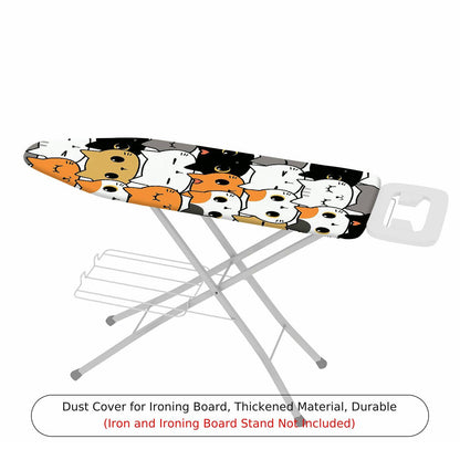 1-Piece Cute Cat Pattern  Animal  Ironing Board Cover, Universal Size, Without Board
