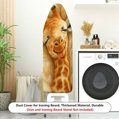 1-Piece Giraffe  Fun  Ironing Board Cover, Universal Size, Without Board