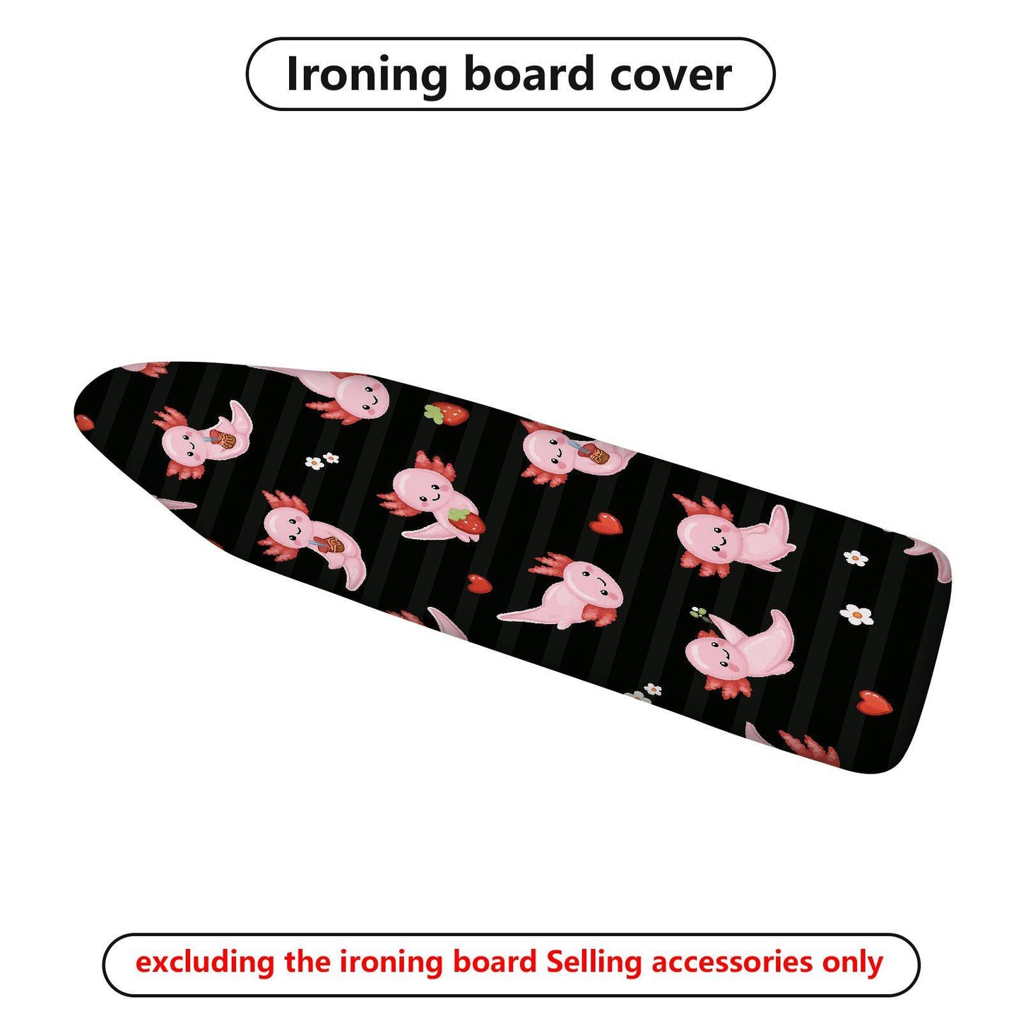 1-Piece Cute Heart  Ironing Board Cover, Universal Size, Without Board