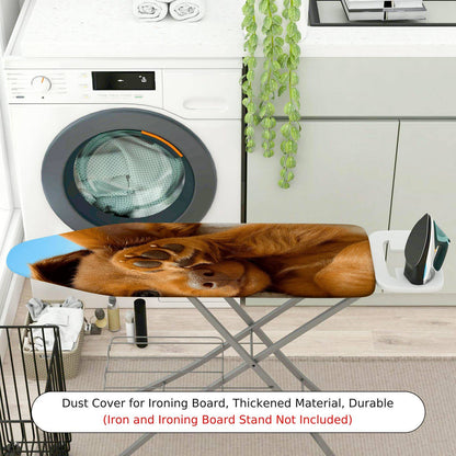 1-Piece Dog Cute Playful  Ironing Board Cover, Universal Size, Without Board