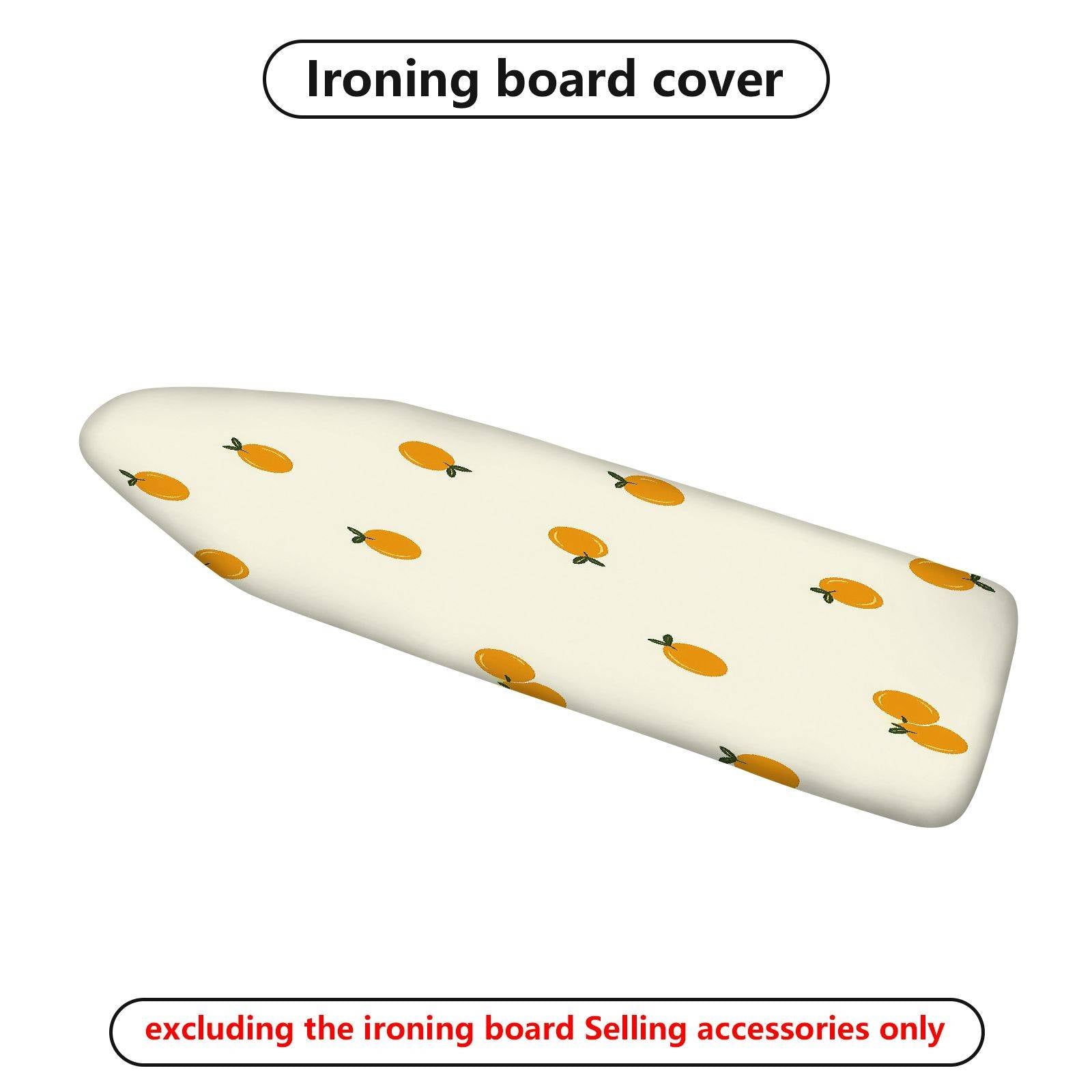 1-Piece Orange Fresh Fruit Pattern  Ironing Board Cover, Universal Size, Without Board