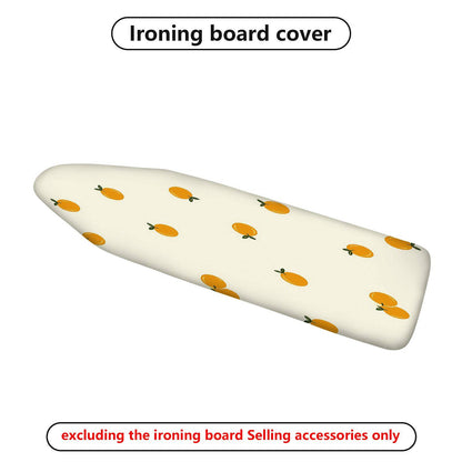 1-Piece Orange Fresh Fruit Pattern  Ironing Board Cover, Universal Size, Without Board
