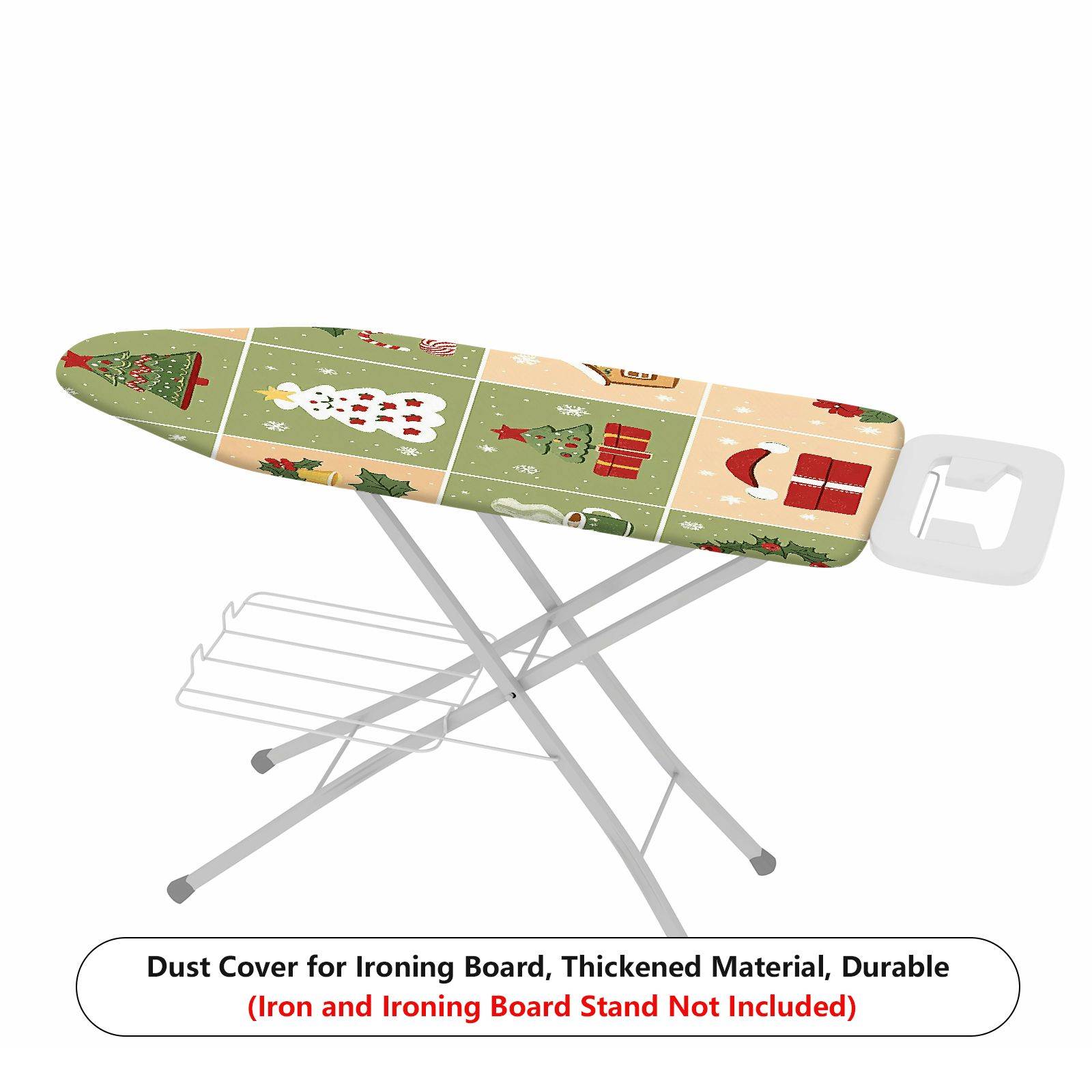 1-Piece Christmas Holiday Festive  Ironing Board Cover, Universal Size, Without Board