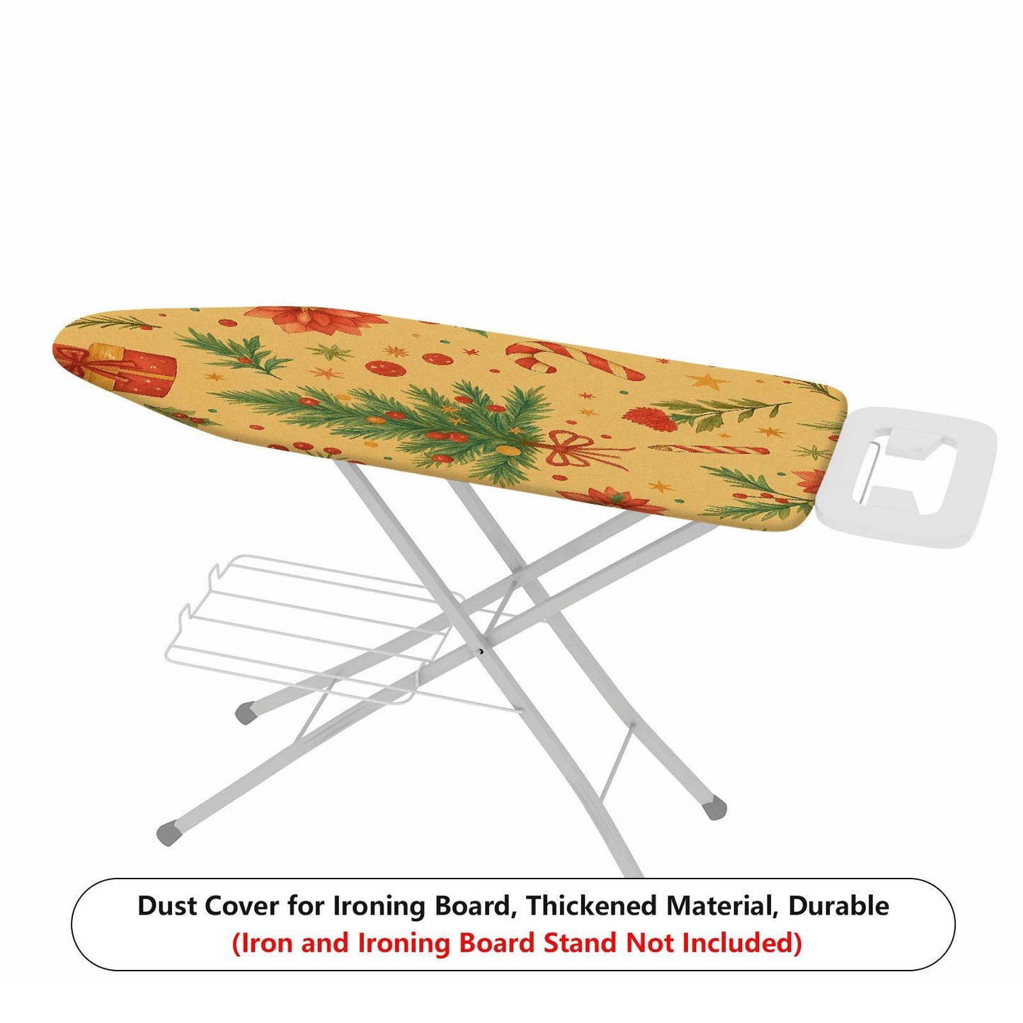 1-Piece Christmas Tree Candy Flower  Ironing Board Cover, Universal Size, Without Board