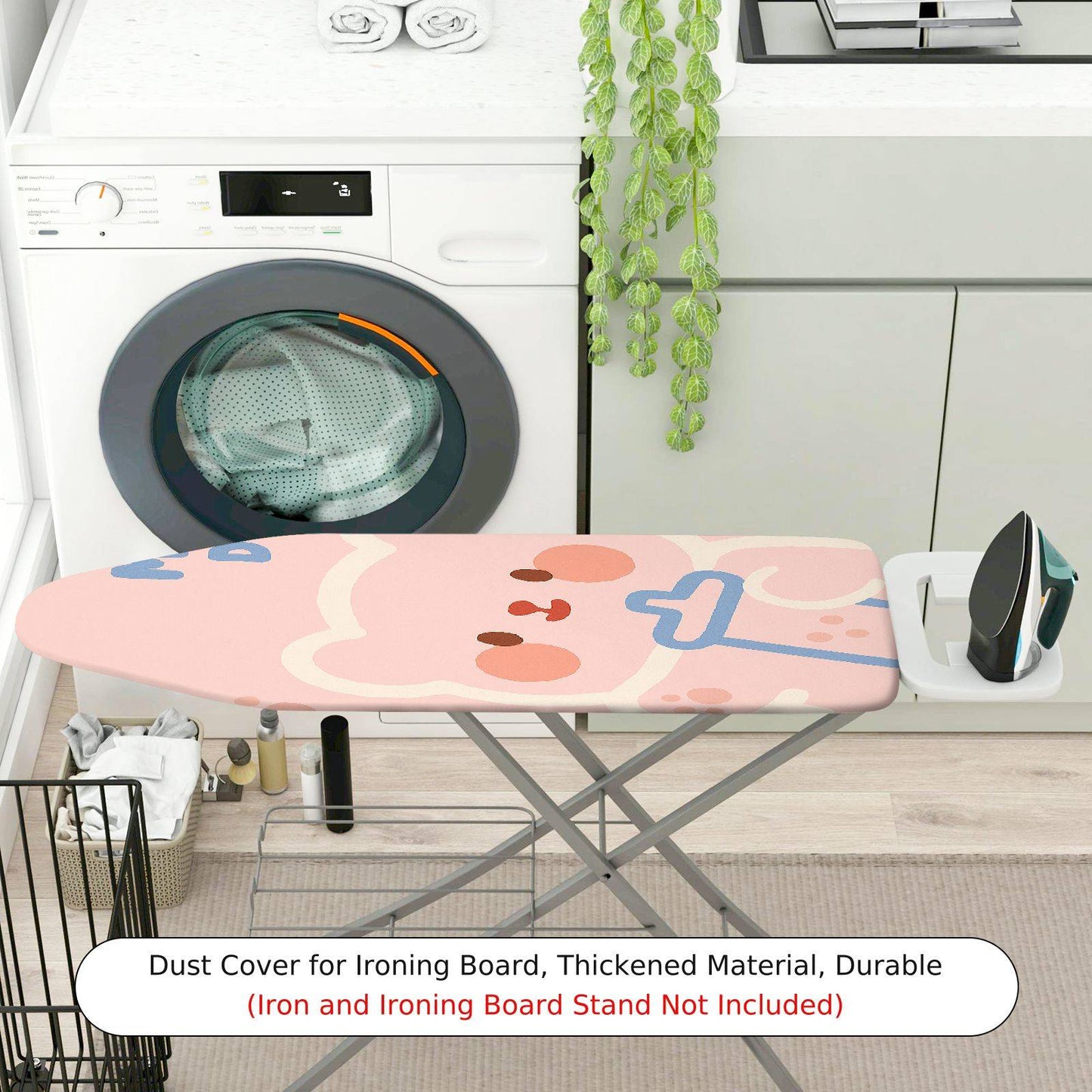 1-Piece Cute  Pink  Ironing Board Cover, Universal Size, Without Board