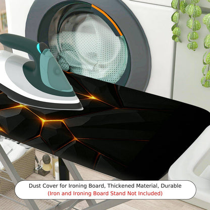 1-Piece Abstract Geometric Modern  Ironing Board Cover, Universal Size, Without Board