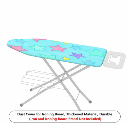 1-Piece Star Pattern Colorful Fun  Ironing Board Cover, Universal Size, Without Board