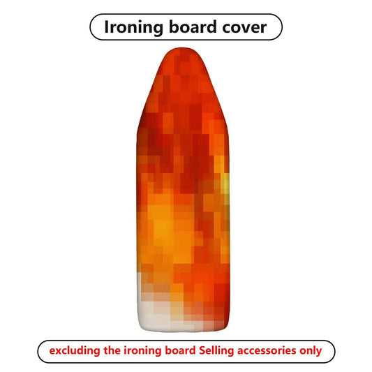 1-Piece Abstract Gradient Pixel Laundry  Ironing Board Cover, Universal Size, Without Board