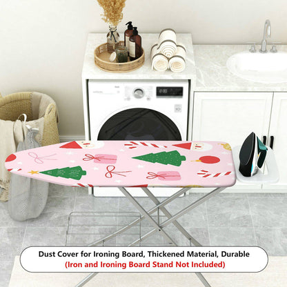 1-Piece Christmas Santa Tree Gift  Ironing Board Cover, Universal Size, Without Board