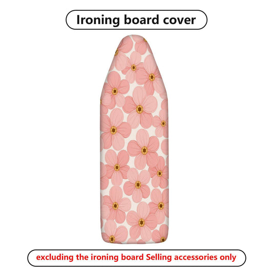 1-Piece Floral Pink Pattern Cute  Ironing Board Cover, Universal Size, Without Board