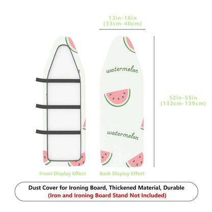 1-Piece Watermelon Print Fruit Pattern Summer Theme  Ironing Board Cover, Universal Size, Without Board