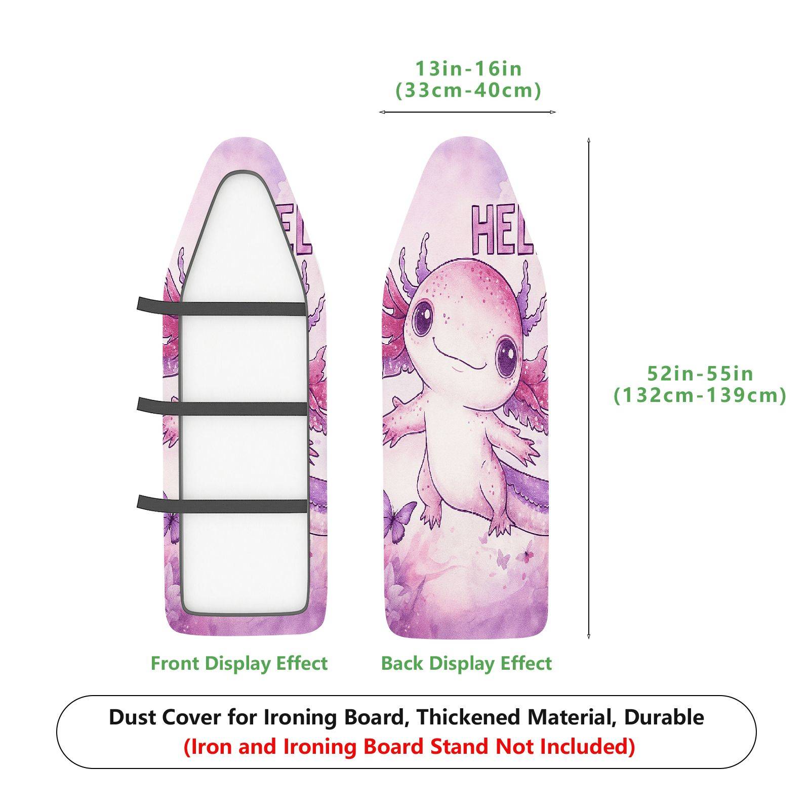 1-Piece Cute Funny  Ironing Board Cover, Universal Size, Without Board
