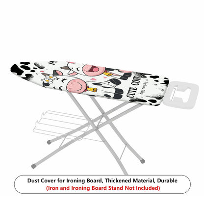 1-Piece Cute Cow  Fun  Ironing Board Cover, Universal Size, Without Board