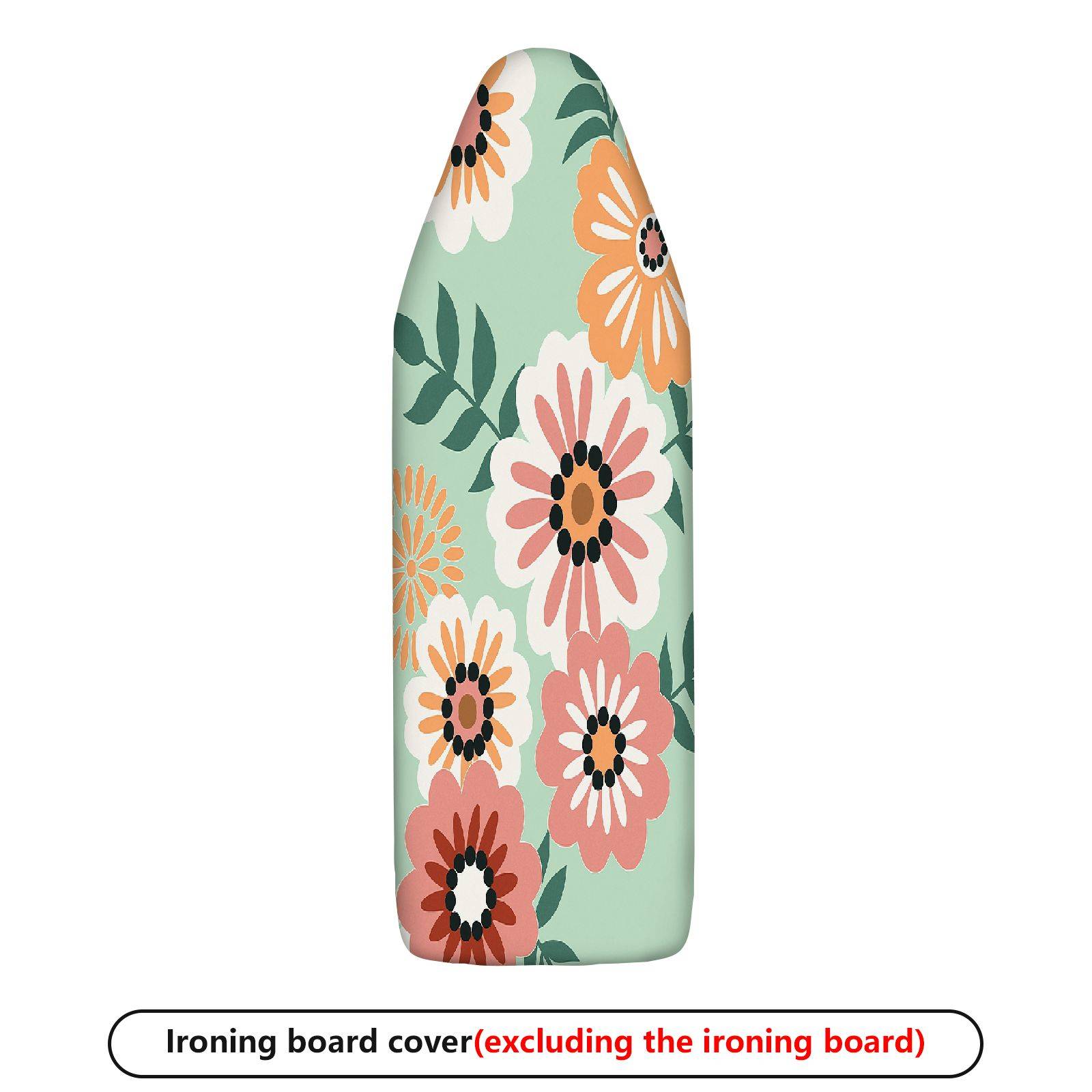 1-Piece Floral Pattern Printed Multifunction Decorative  Ironing Board Cover, Universal Size, Without Board