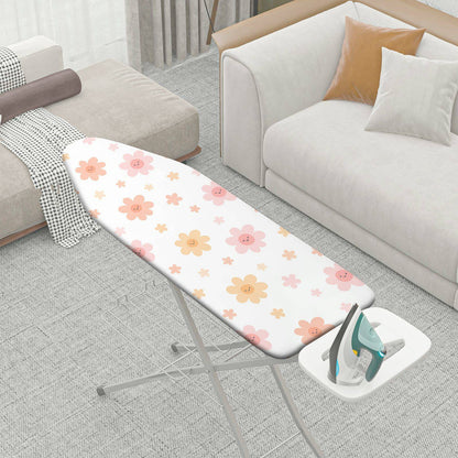 1-Piece Floral Pink Cute Patterns  Ironing Board Cover, Universal Size, Without Board