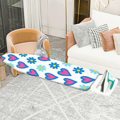 1-Piece Heart Floral Cute  Ironing Board Cover, Universal Size, Without Board