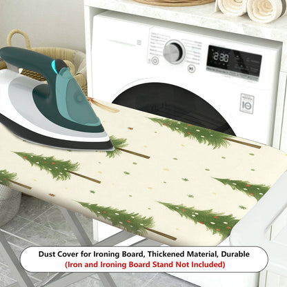 1-Piece Christmas Tree Bow Stars  Ironing Board Cover, Universal Size, Without Board