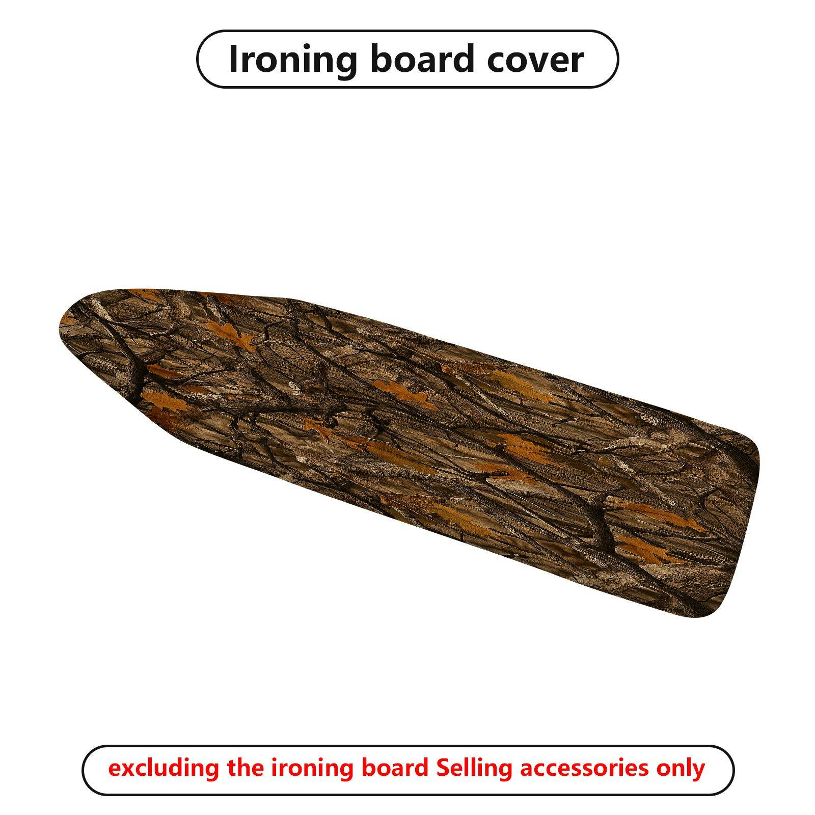 1-Piece Woodgrain Nature Rustic  Ironing Board Cover, Universal Size, Without Board