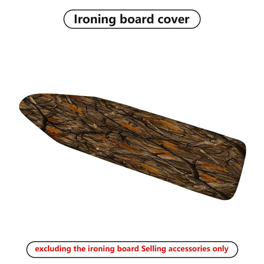 1-Piece Woodgrain Nature Rustic  Ironing Board Cover, Universal Size, Without Board