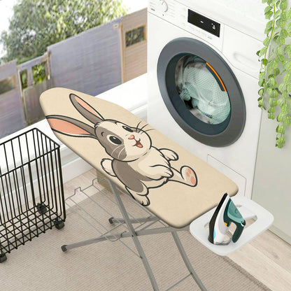 1-Piece Rabbit  Cute  Ironing Board Cover, Universal Size, Without Board